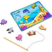 Игра-сортер PUZZLEOK Рыбалка (АртA4-90274)