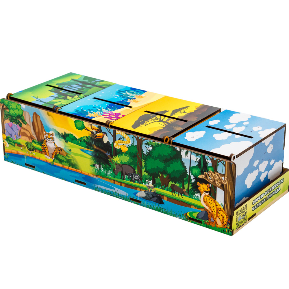 Сортер PUZZLEOK "Чарівна природа" 40 ел (Puz-88738) Вік від 3 років