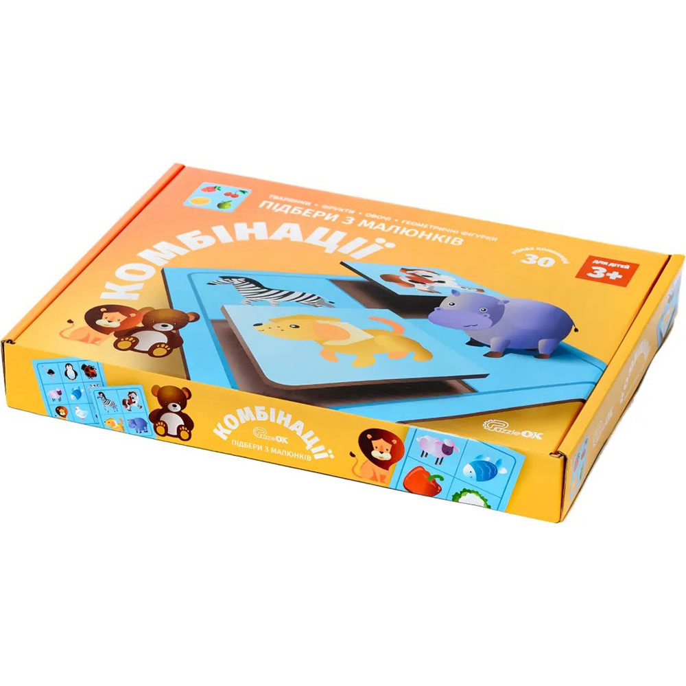 Внешний вид Развивающая игрушка PUZZLEOK Комбинации (Puz-88894)