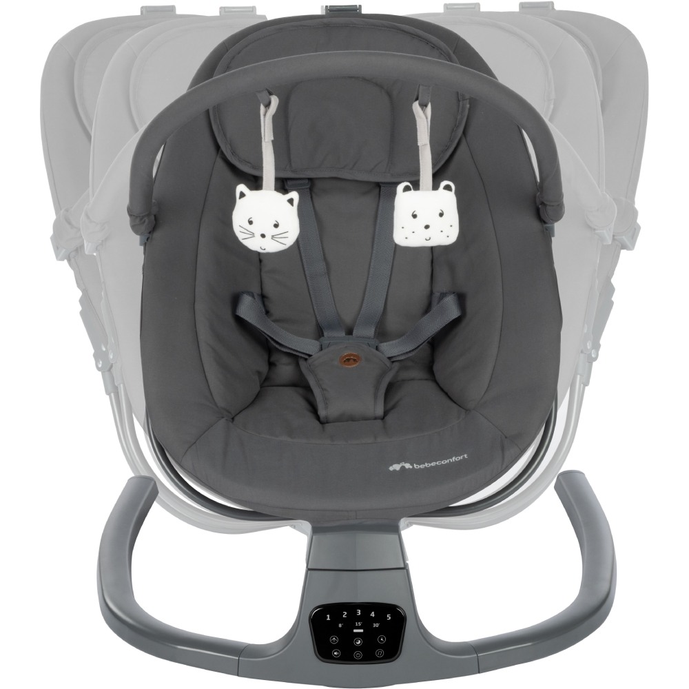 Внешний вид Кресло-качалка BEBE CONFORT MELILO Mineral Graphite (2697153210)