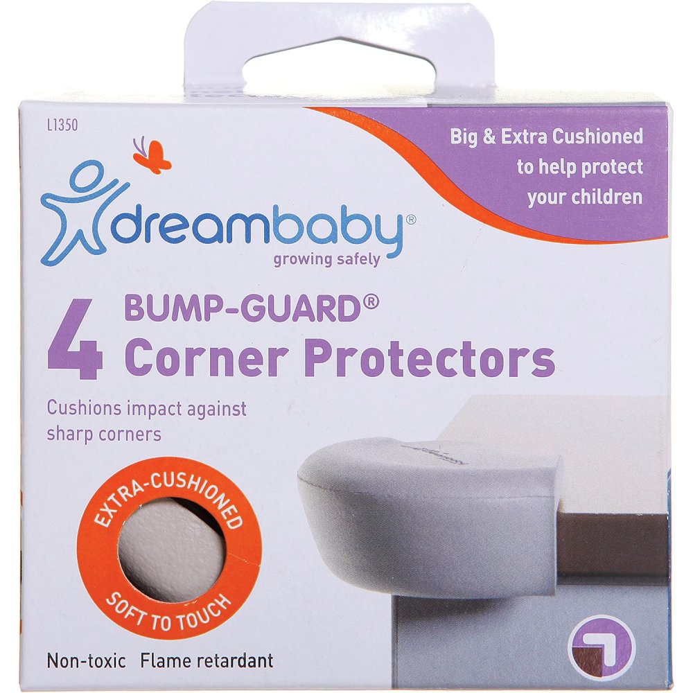 Заказать Накладки на углы DREAMBABY Grey 4 шт. (G1350)