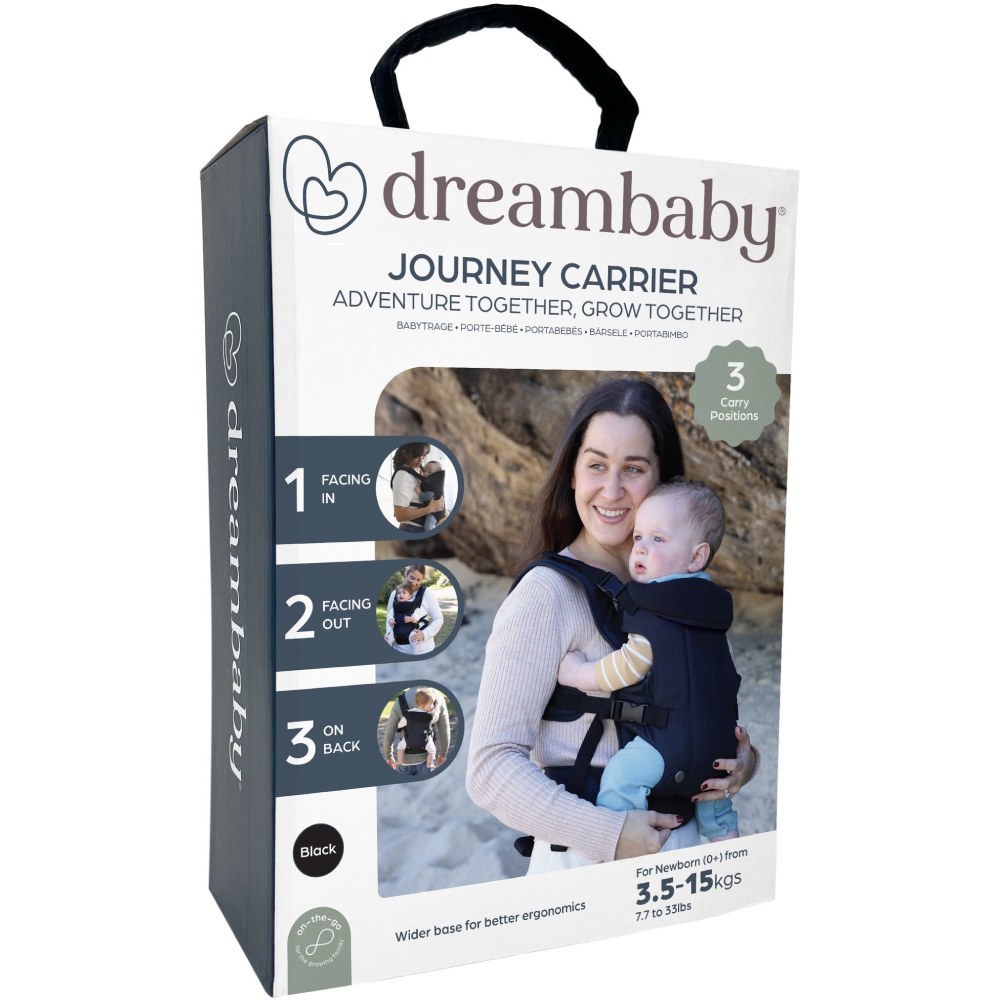 Рюкзак-кенгуру DREAMBABY Journey Black (G2205) Для кого универсально