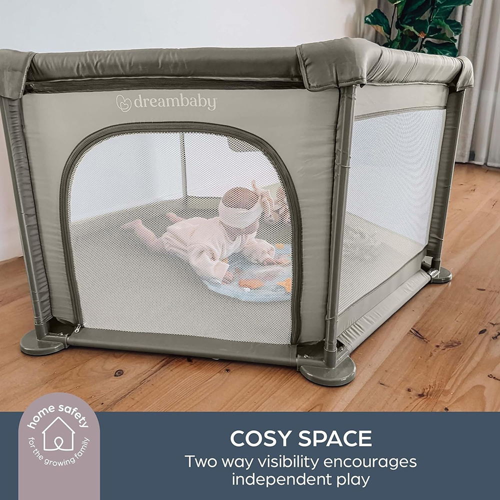 Манеж DREAMBABY Taupe (G9507) Для кого универсально