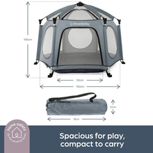 Манеж DREAMBABY Adventure Blue/Grey (G9510)