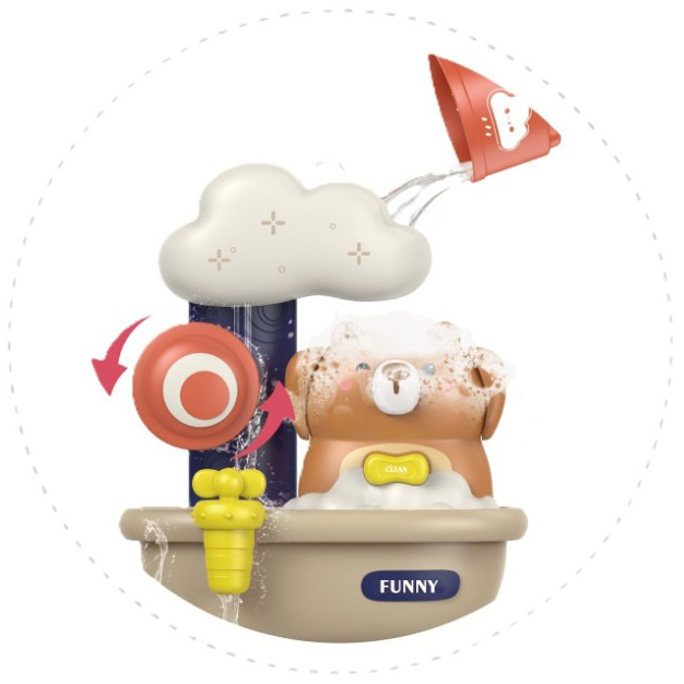 Іграшка для ванної кімнати Baby BIBI-INN (688-45) Вік від 1 року
