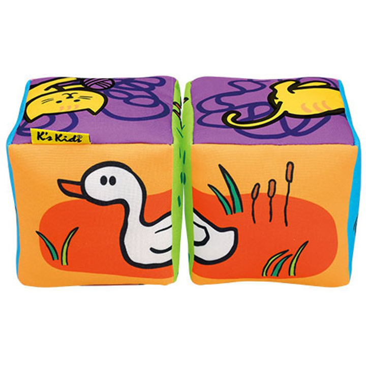 Кубики Baby K’S KIDS Тварини (KA10755-GB) Для кого універсально