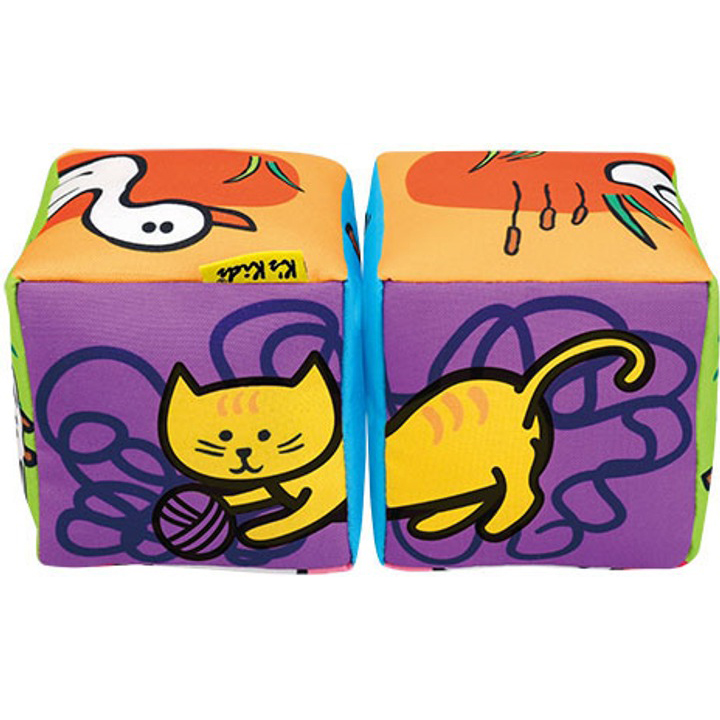 Кубики Baby K’S KIDS Тварини (KA10755-GB) Вік від 1.5 років