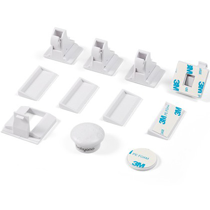 Магнитный замок для шкафов и ящиков BABYONO 4 шт (1577)