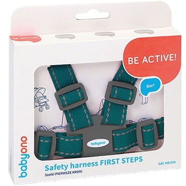 Вожки детские для безопасной прогулки BABYONO Green (070/03)