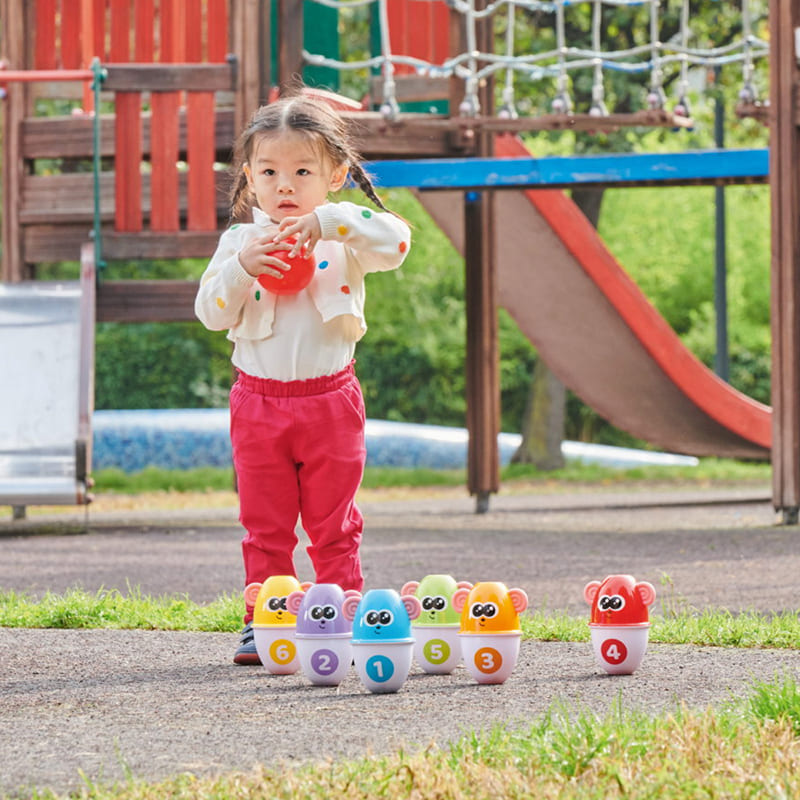 Боулинг CHICCO Страйк обезьяны (05228.00) Фото Боулинг CHICCO Страйк обезьяны (05228.00)