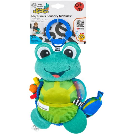 Підвіска BABY EINSTEIN Neptunes Sensory Sidekick Blue (13156) Підвіска BABY EINSTEIN Neptunes Sensory Sidekick Blue (13156) Вік від народження