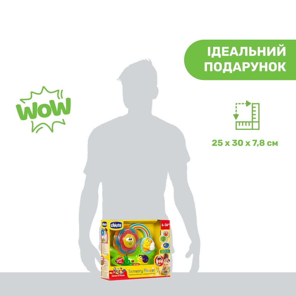 Развивающая игрушка CHICCO Sensory Flower (10156.00) В Украине Развивающая игрушка CHICCO Sensory Flower (10156.00)