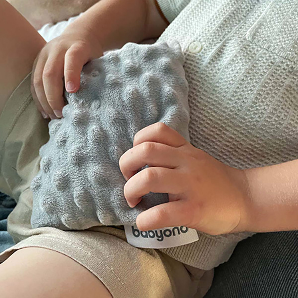 Грелка BABYONO Cherry из вишневых косточек Grey (796/01) Материал хлопок