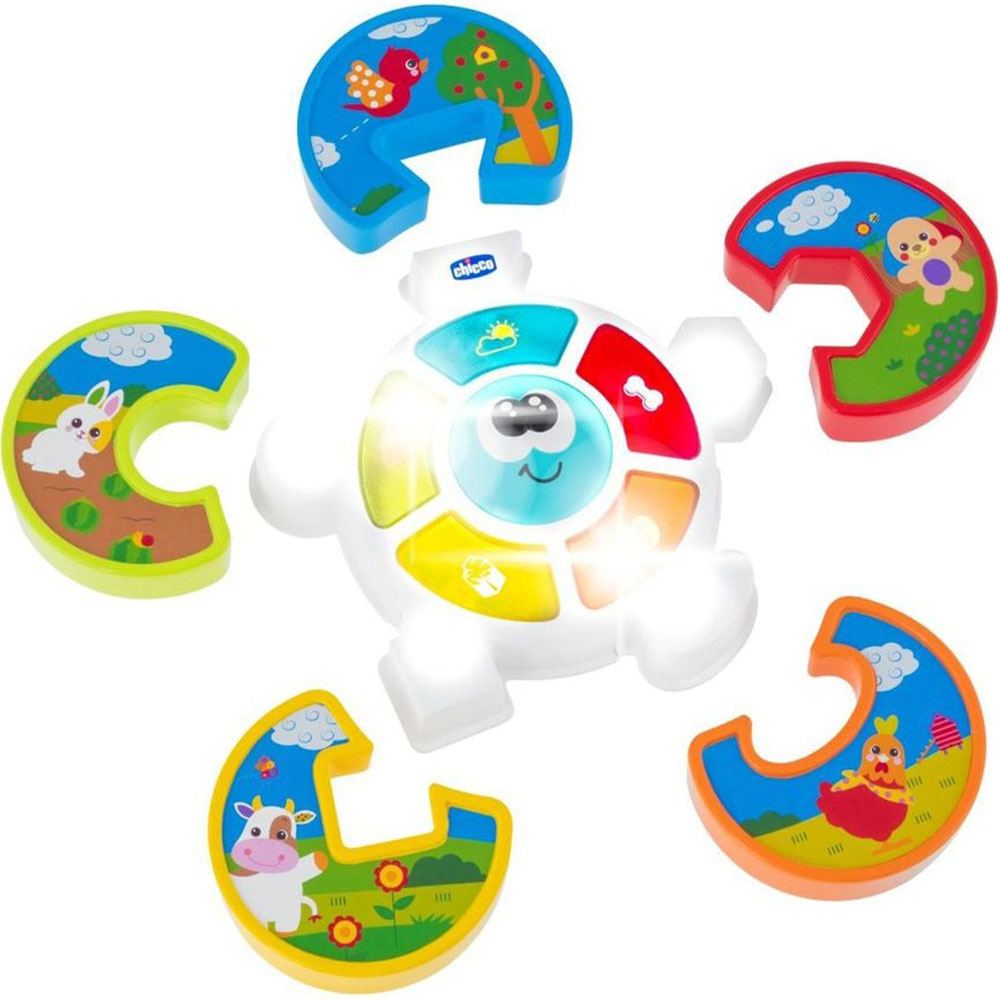 Сортер CHICCO Вгадай тварину (10602.00) Сортер CHICCO Вгадай тварину (10602.00) Вік від 1 року