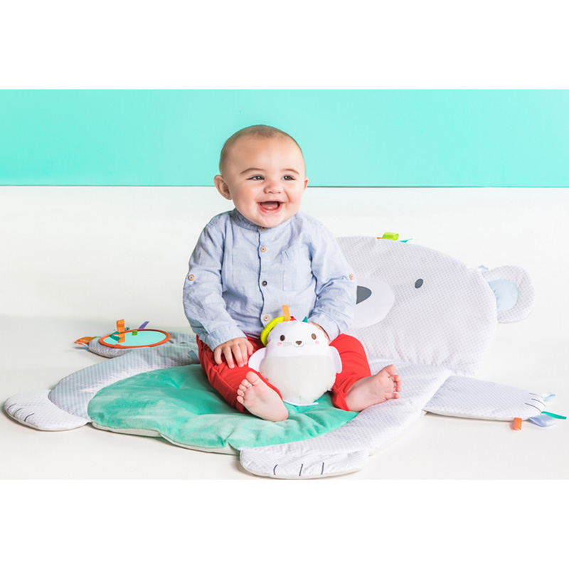 Килимок для розвитку BRIGHT STARTS Tummy Time Prop Play (10841) Фото Килимок для розвитку BRIGHT STARTS Tummy Time Prop Play (10841)
