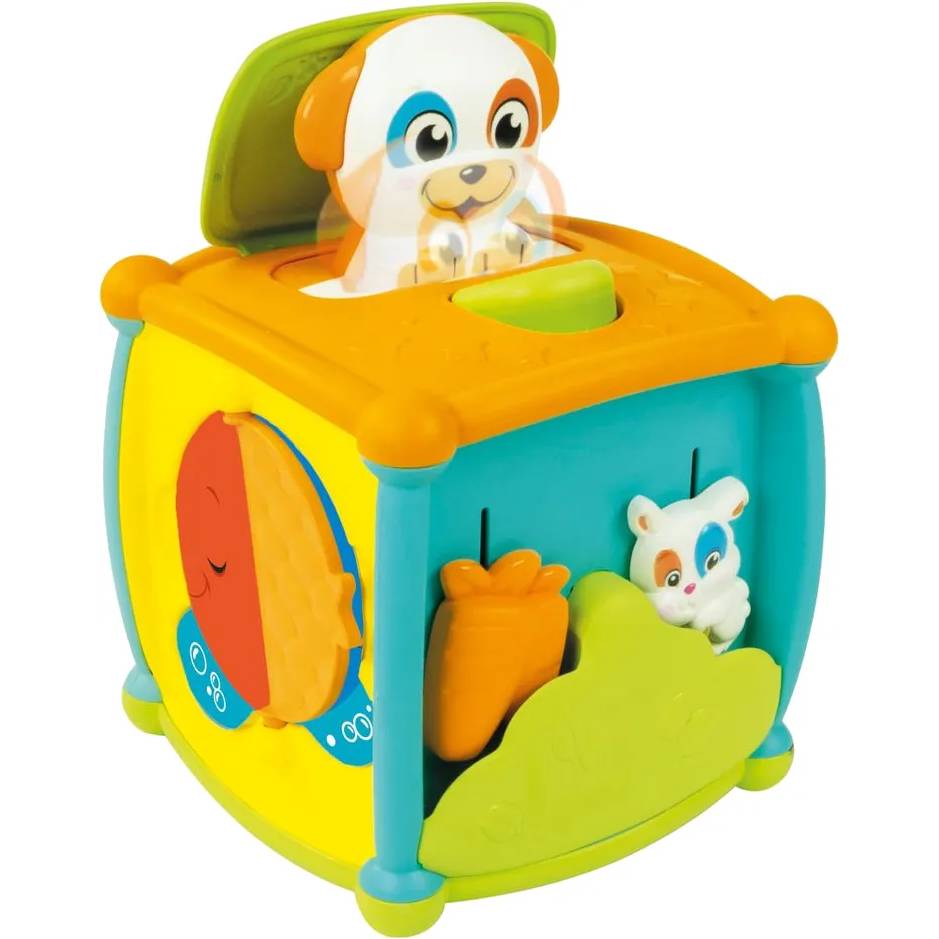 Развивающая игрушка CLEMENTONI Peekaboo Activity Cube (17672) Развивающая игрушка CLEMENTONI Peekaboo Activity Cube (17672) Возраст от 10 месяцев