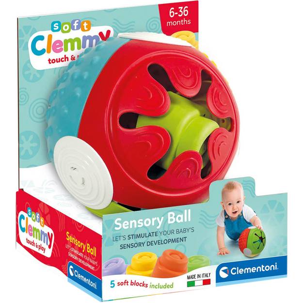 Развивающая игрушка CLEMENTONI Sensory Ball Soft Clemmy (17689) Развивающая игрушка CLEMENTONI Sensory Ball Soft Clemmy (17689) Возраст от 6 месяцев