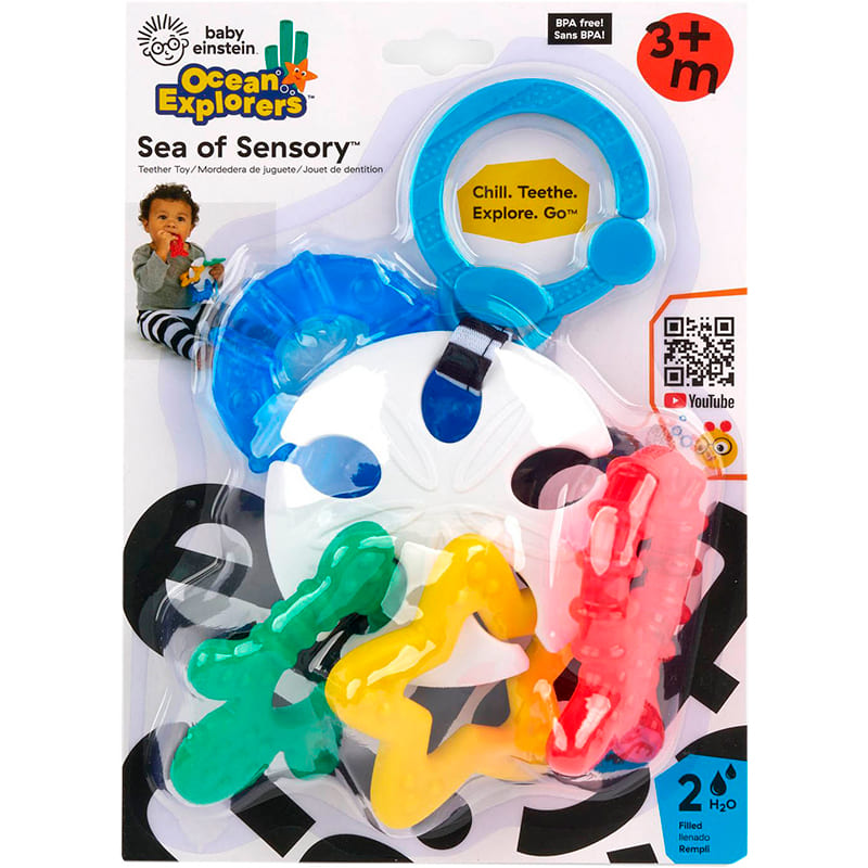 Прорізувач BABY EINSTEIN Sea of Sensory (13158) Прорізувач BABY EINSTEIN Sea of Sensory (13158) Матеріал пластик