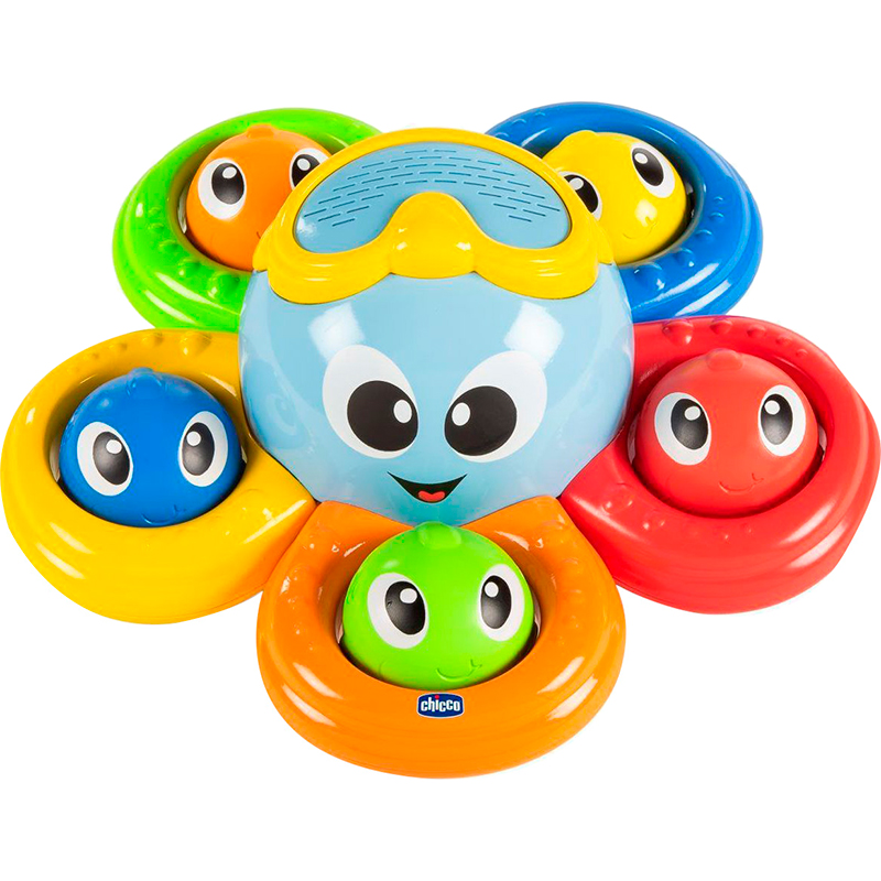 Іграшка для ванної CHICCO Восьминіг Біллі (10037.00) Іграшка для ванної CHICCO Восьминіг Біллі (10037.00)