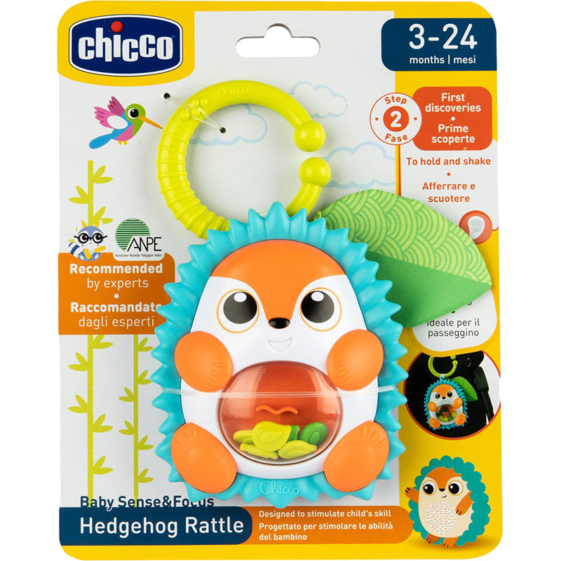 Іграшка-брязкальце CHICCO Їжачок (11591.00) Зовнішній вигляд Іграшка-брязкальце CHICCO Їжачок (11591.00)
