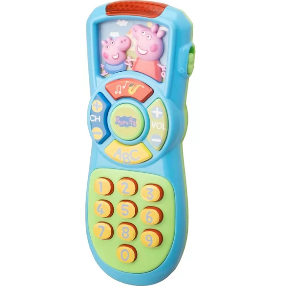 Интерактивная игрушка PEPPA PIG Мой первый пульт (1500025) Возраст от 6 месяцев