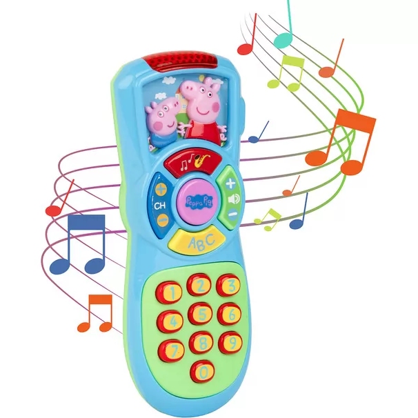 Интерактивная игрушка PEPPA PIG Мой первый пульт (1500025) Игрушки с подсветкой, звуком интерактивная игрушка