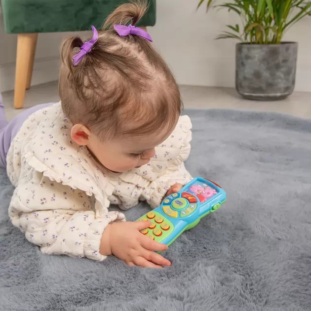 Интерактивная игрушка PEPPA PIG Мой первый пульт (1500025) Особенности световые эффекты