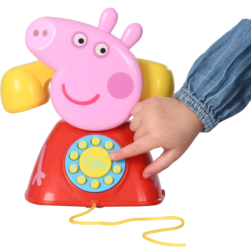 Игрушка-каталка PEPPA PIG Телефон Пеппы (1684687) Для кого универсально