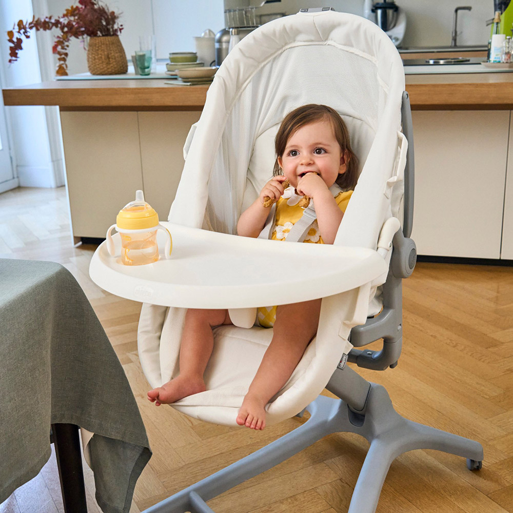 Покупка Ліжечко-стульчик Chicco Baby Hug Pro 5 в 1 для годування Beige (87076.96)