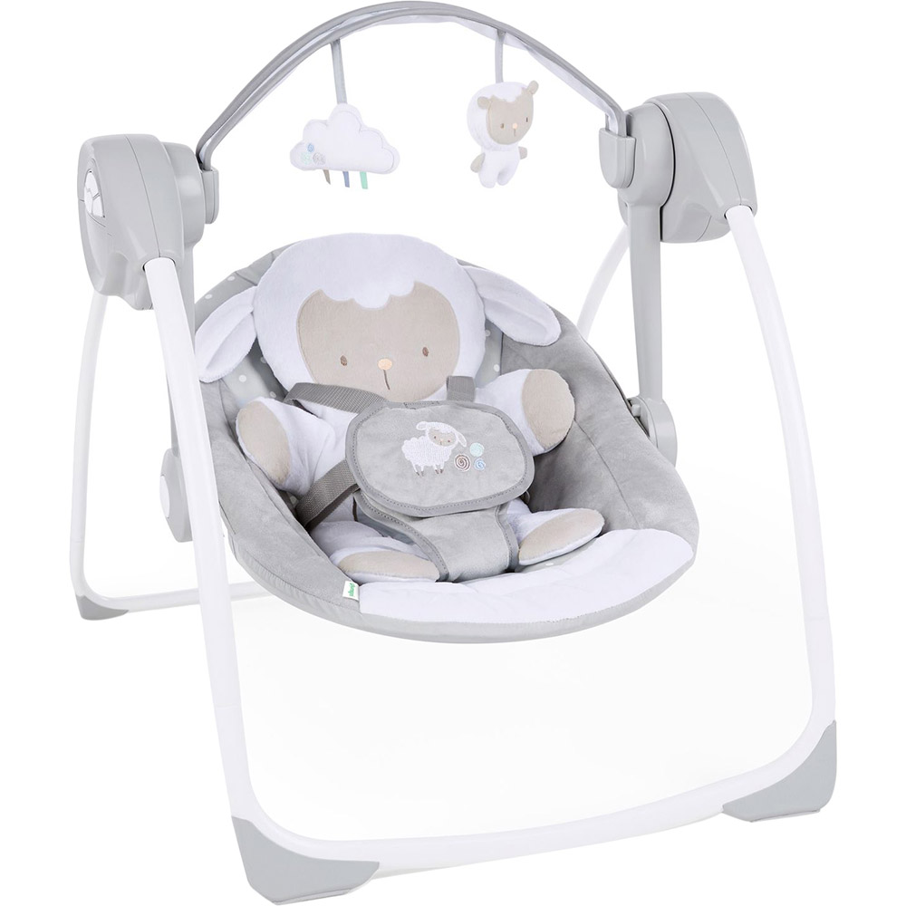 Кресло-качалка Ingenuity Comfort 2 Go - Cuddle Lamb (12184) Возраст с рождения