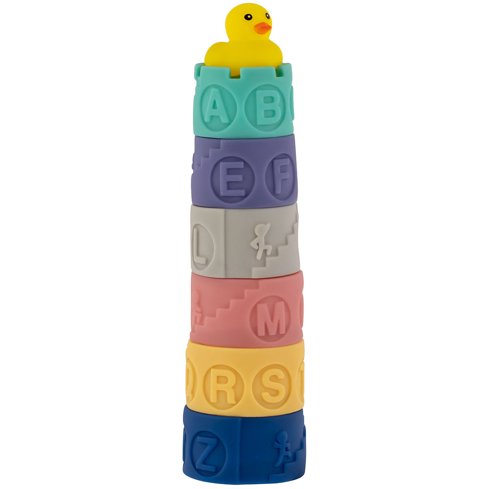 Іграшка-пірамідка BABY TEAM Кольорова башта (8865)