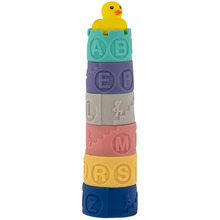 Іграшка-пірамідка BABY TEAM Кольорова башта (8865)