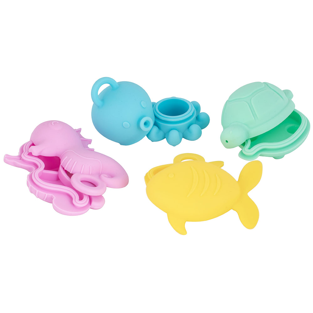 Набір іграшок для ванної BABY TEAM Морські жителі (9060) Вік від 6 місяців