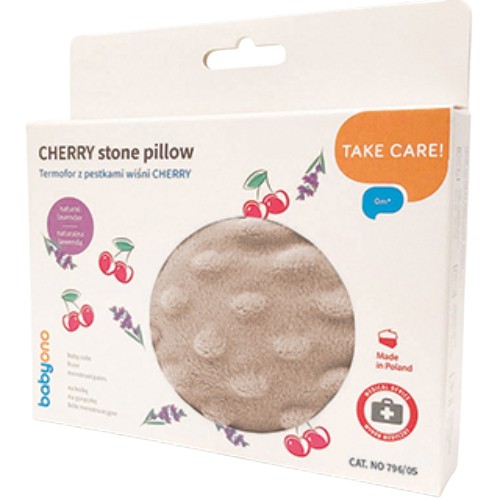 Грелка BABYONO з кісточок вишні та ароматом лаванди Beige (796/05)