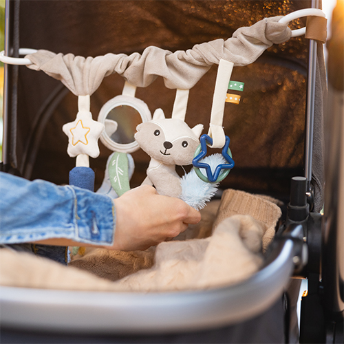 Підвіска BABYONO Єнот (1579) Іграшка на ліжечко, крісло підвіска