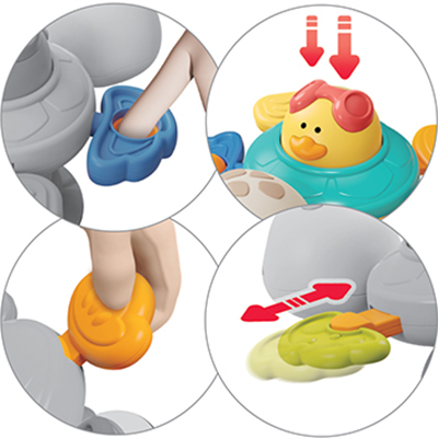 Іграшка сенсорна BABYONO Черепашка (1584) Вік від 6 місяців