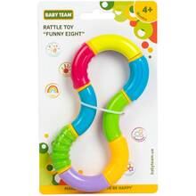 Брязкальце Baby Team Весела вісімка (8450)