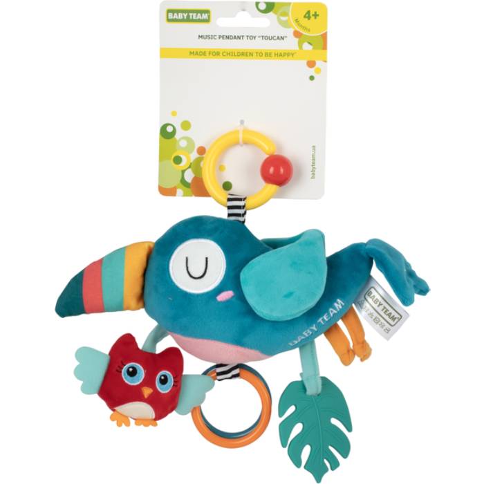 Іграшка-підвіска Baby Team Тукан (8546) Вік від 4 місяців