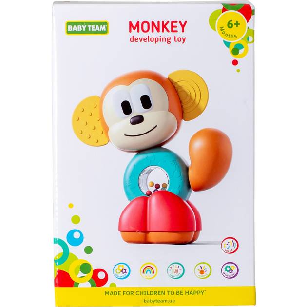 Сортер Baby Team Обезьянка (8609) Вид животного обезьяны