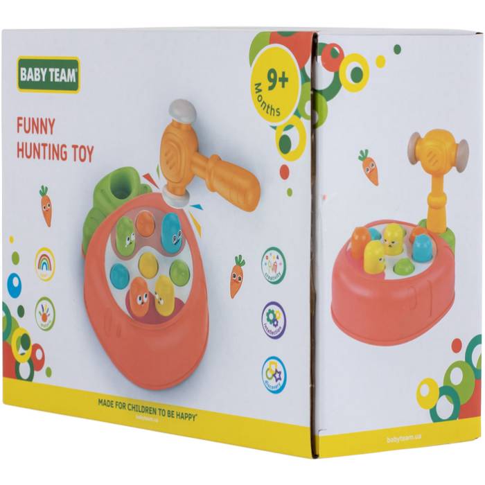 Стукачка Baby Team Веселе полювання (8617) Матеріал пластик