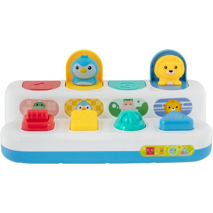 Стукачка Baby Team Смішні хованки (8618) Розбірні іграшки стукалка