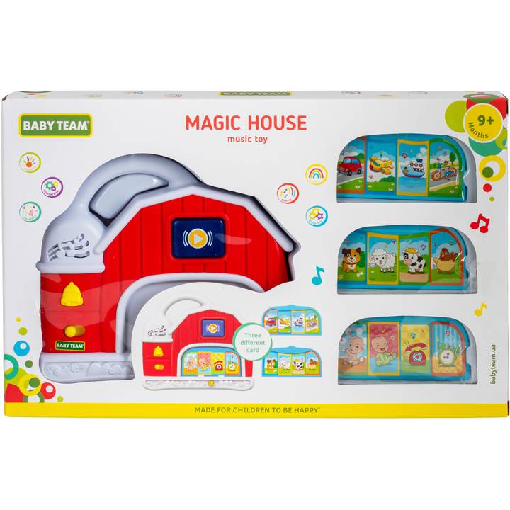 Интерактивная игрушка Baby Team Волшебный дом (8651) Для кого универсально