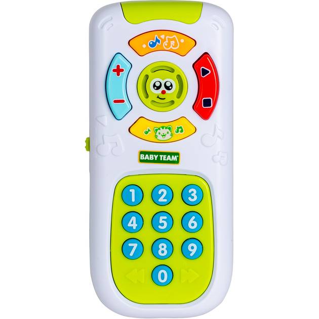 Интерактивная игрушка Baby Team 2 в 1 Телефон и пульт (8652)
