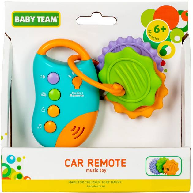Інтерактивна іграшка Baby Team Авто пульт (8654) Іграшки з підсвічуванням, звуком інтерактивна іграшка