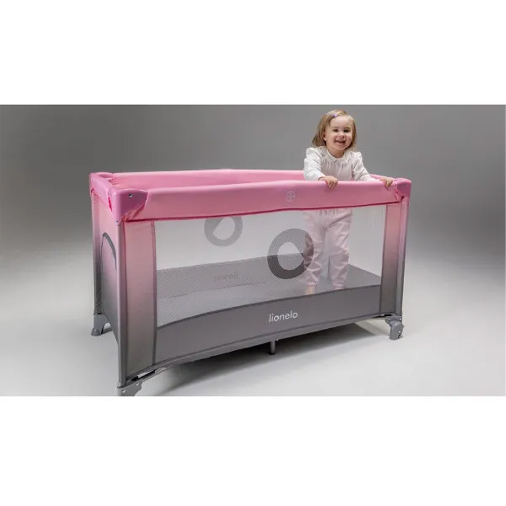 Манеж LIONELO STEFI PINK OMBRE Товары для малышей манеж