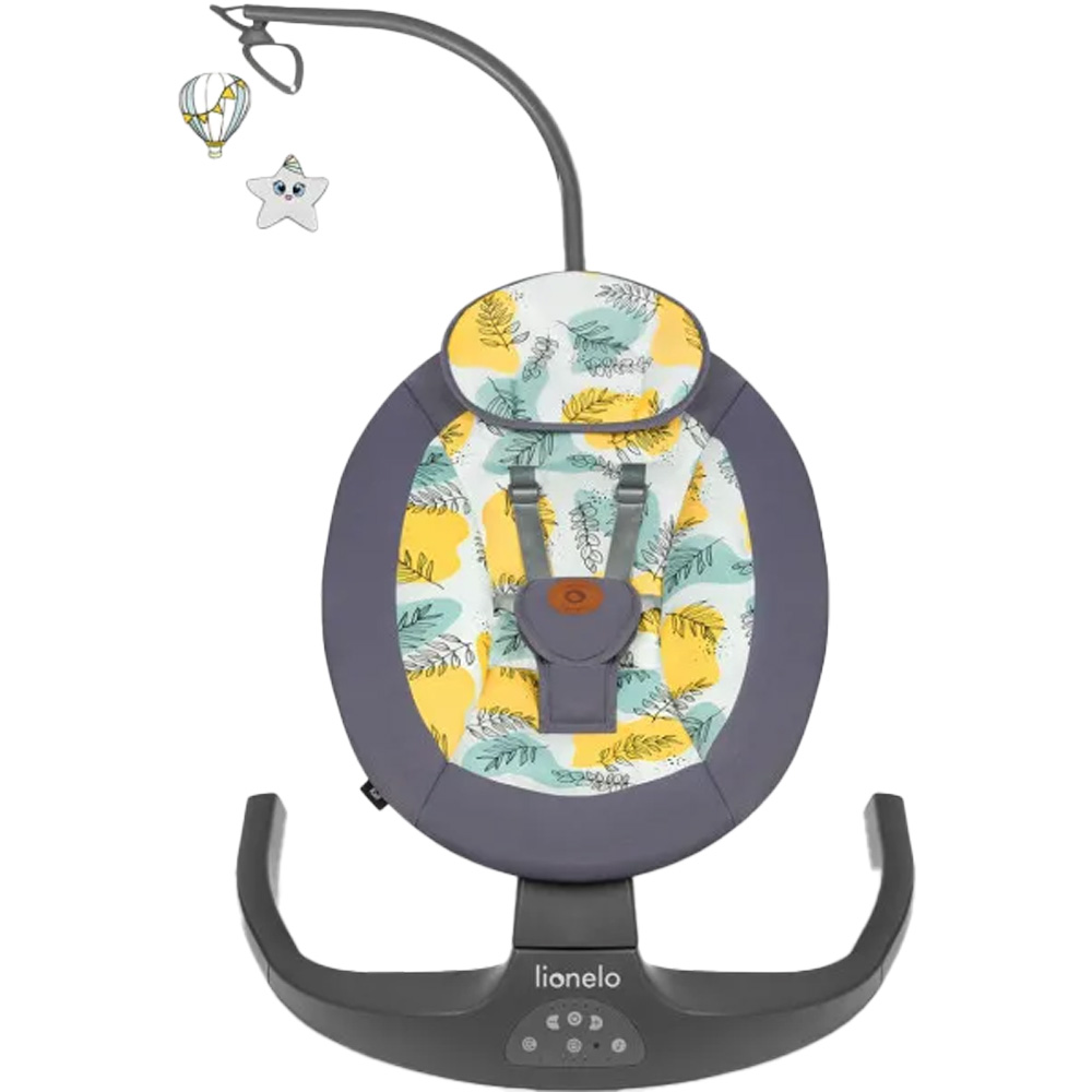 Крісло-гойдалка LIONELO RALF GREY CONCRETE Вік від народження