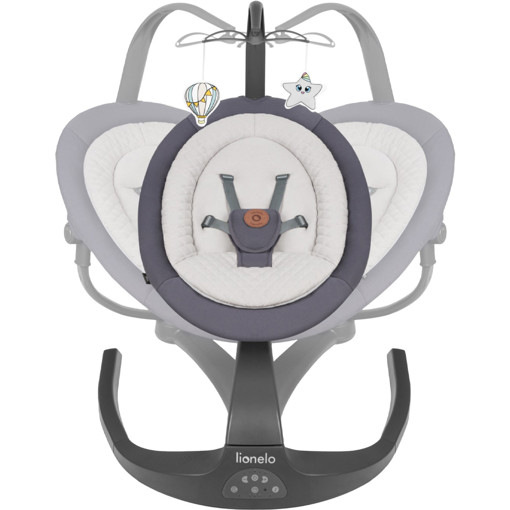 Внешний вид Кресло-качалка LIONELO RINA GREY CONCRETE