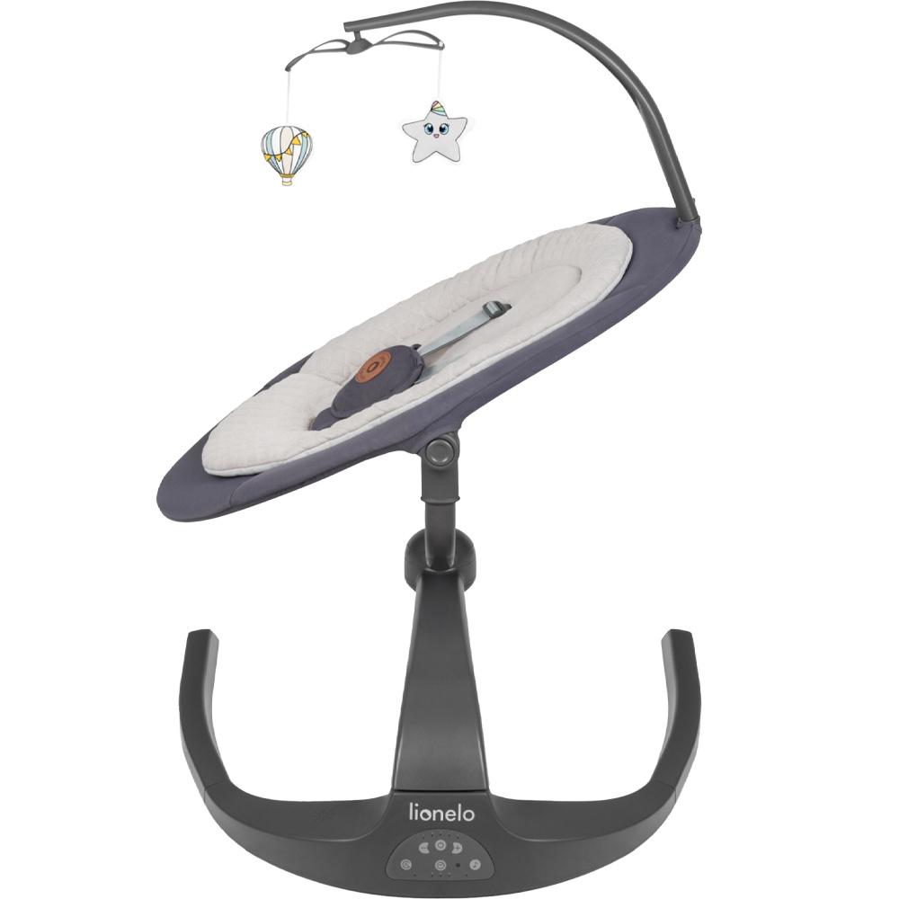Кресло-качалка LIONELO RINA GREY CONCRETE Товары для малышей кресло-качалка