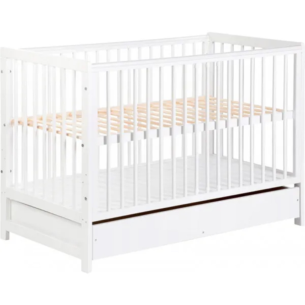 Ліжечко KLUPS Timi White/Pine (TIMI3)
