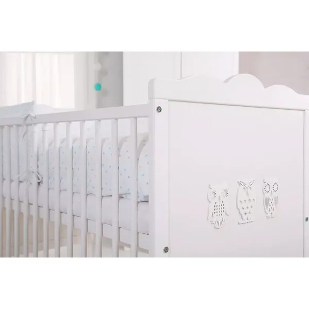 Ліжечко KLUPS Marsell White (MARSELL3) Для кого універсально